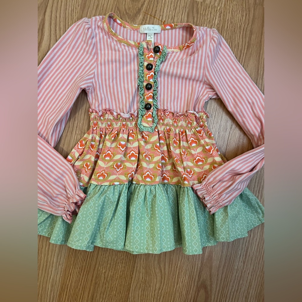 Matilda Jane Ashley Tunic Top Size 4